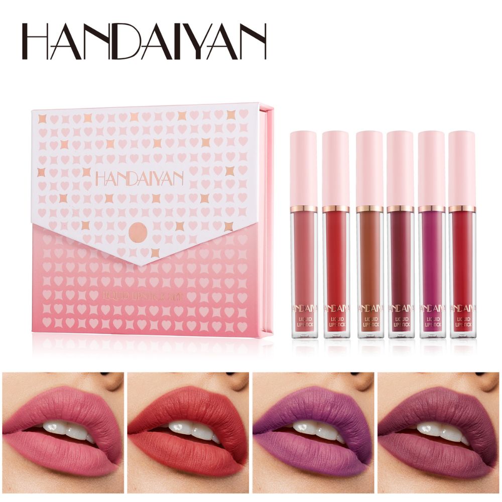 503 Set de 6 rujuri Mate Handaiyan 2