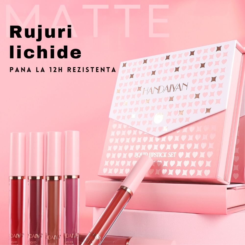 503 Set de 6 rujuri Mate Handaiyan 2
