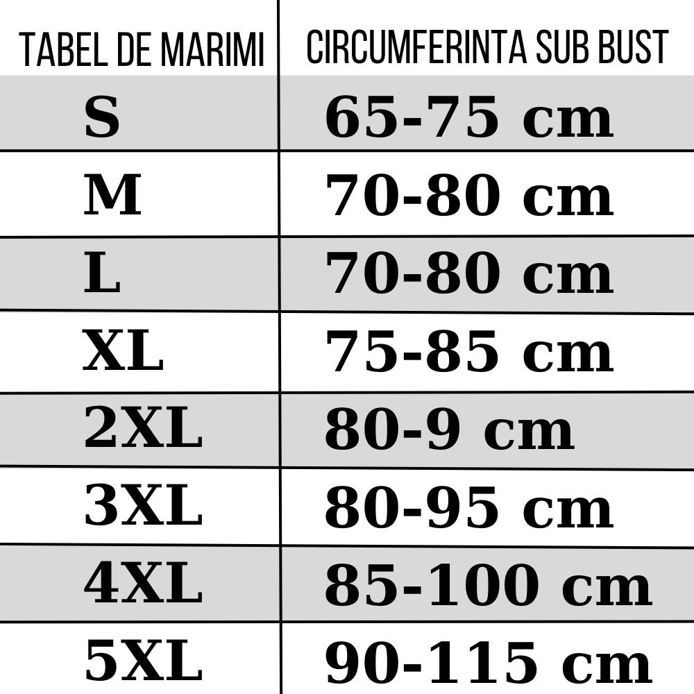 Bustiera reglabila Sport