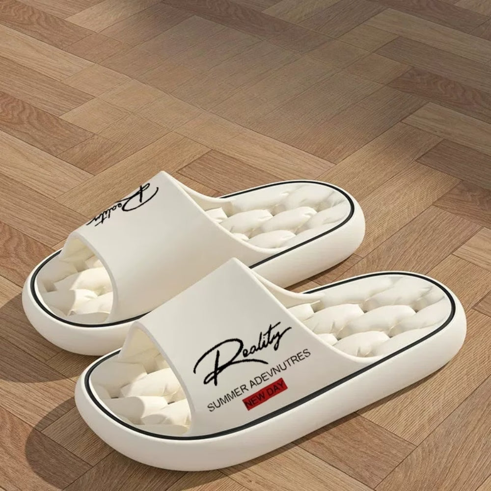 Papuci Unisex cu Efect de Masaj – Talpă EVA Groasă, Confort toată Ziua