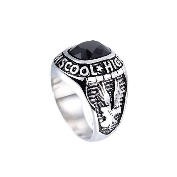 324 Inel G-Stone Black