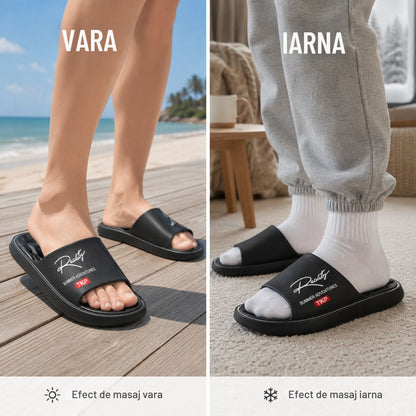 Papuci de casa Unisex cu Efect de Masaj – Talpă EVA Groasă, Confort toată Ziua