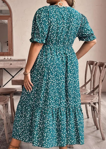 548 Rochie Midi Verde - model M48