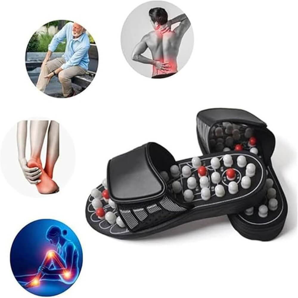 Papuci cu Masaj prin Acupuntură – Relaxare și Confort la Fiecare Pas