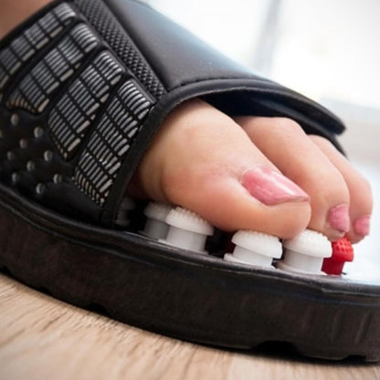 Papuci cu Masaj prin Acupuntură – Relaxare și Confort la Fiecare Pas