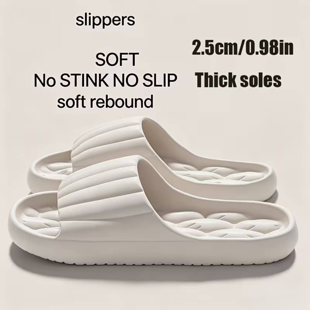 Papuci SoftStep™ cu talpă groasă și moale