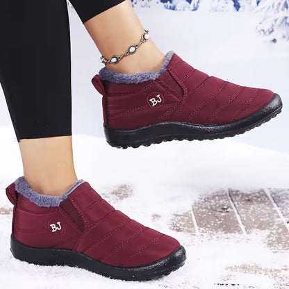 Bocanci de Iarnă pentru Femei cu Interior din Blană