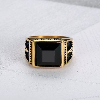 325 Inel Masonic Black