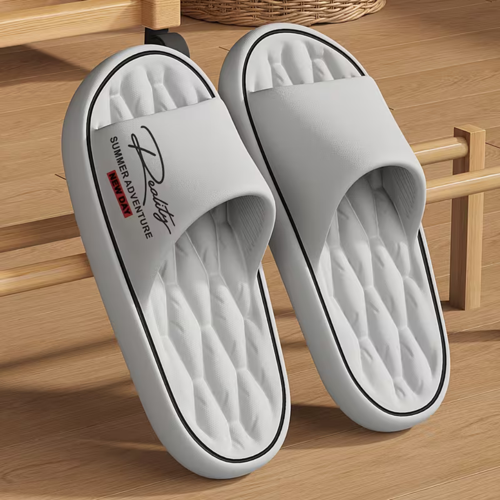 Papuci Unisex cu Efect de Masaj – Talpă EVA Groasă, Confort toată Ziua