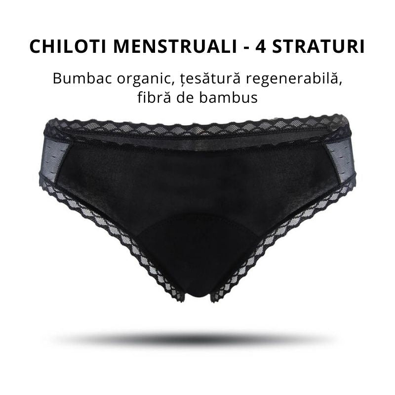 Chiloti menstruali si incontinenta urinara TERRA
